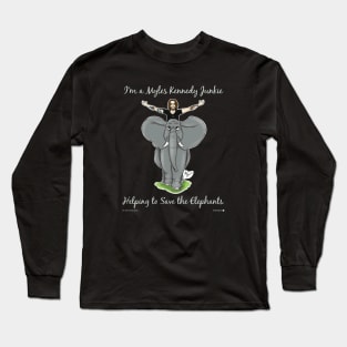 Save the Elephants (MKJ for IFAW '18) Long Sleeve T-Shirt